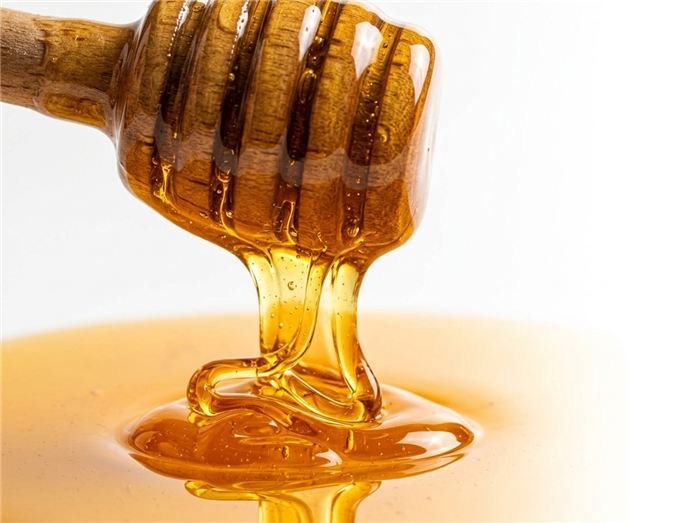 Miel naturel utilisé pour sucrer les sticks de gelée Hinuki sans sucre ajouté